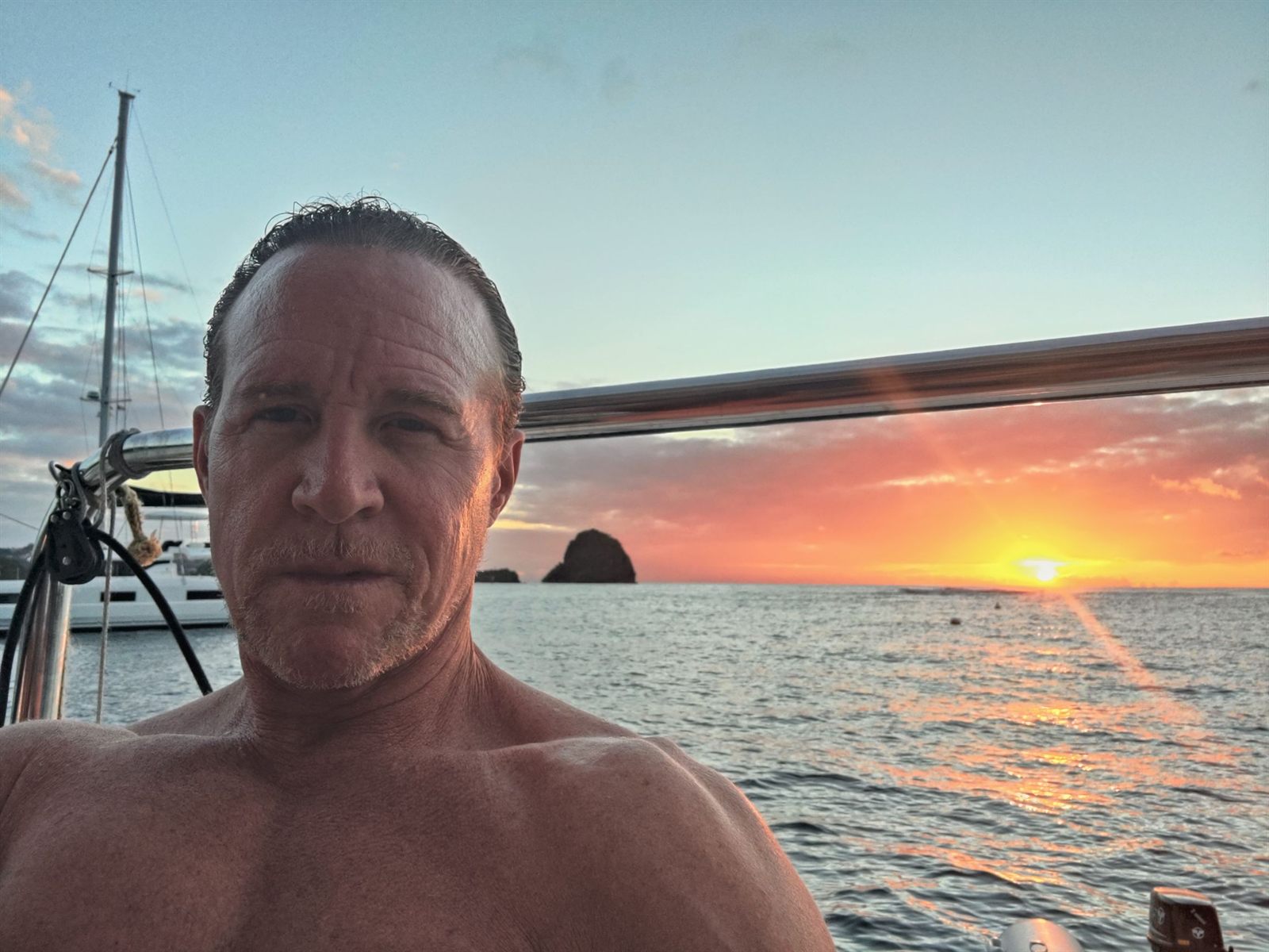 Sunset in St Vincent