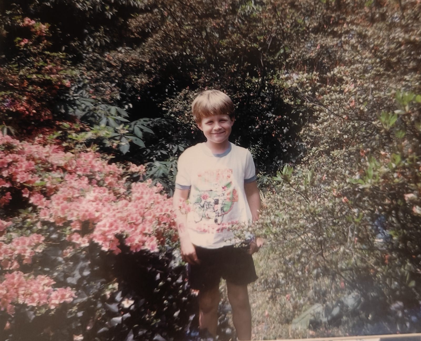 TY Cherry as a boy